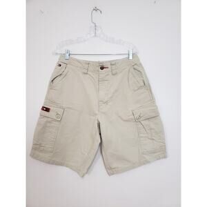 (O5) VTG Y2K Tommy Jeans Men's Shorts Size 32 Cargo Cottagecore Corpcore